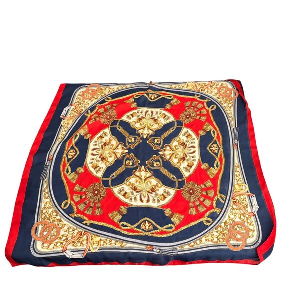 Ornate Men's Pocket Square Handkerchief Polyester Geometric Colorful - Picture 5 of 7